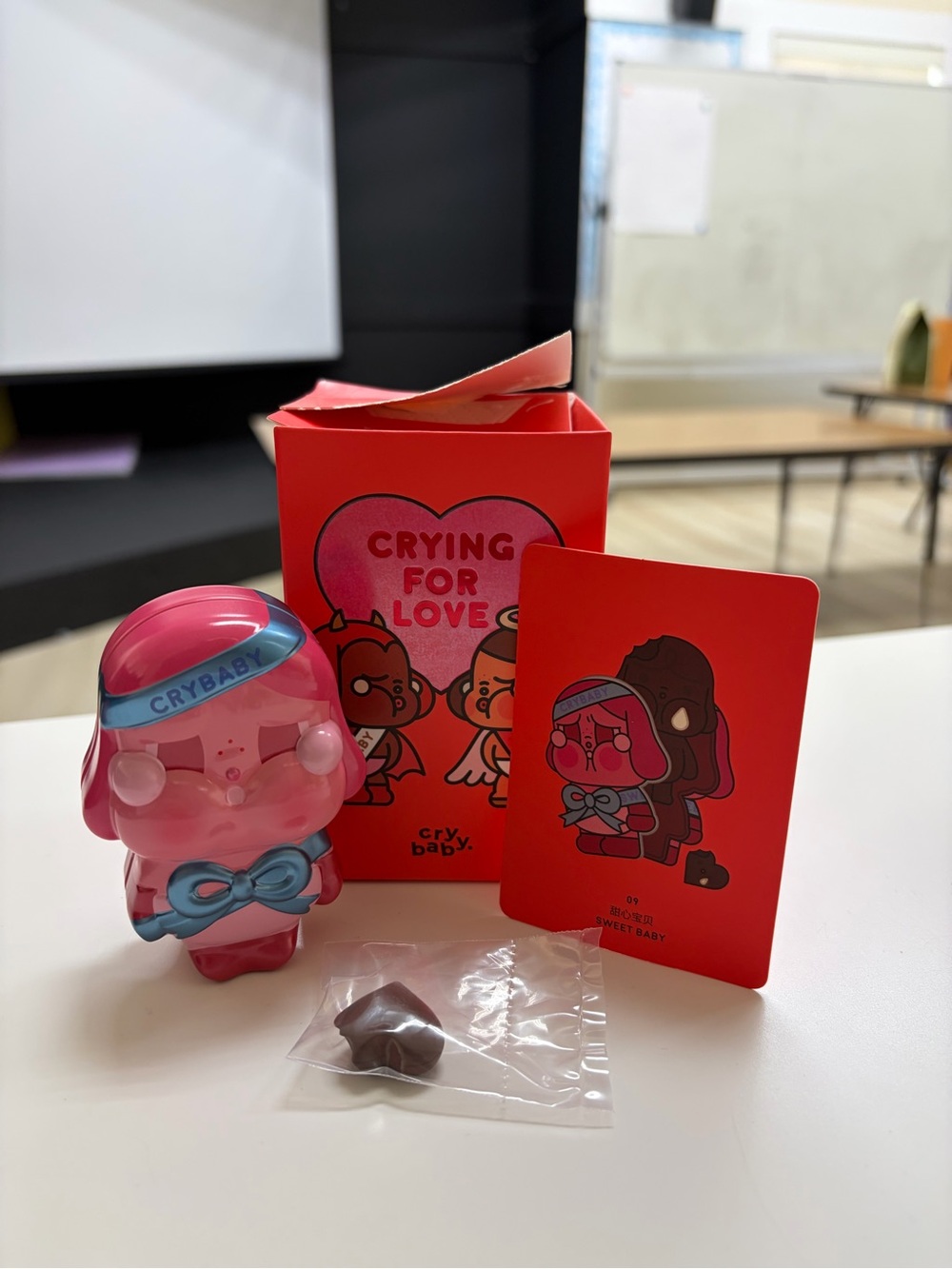 Pop Mart “Crying For Love” Series Vinyl Figure - Sweet Baby